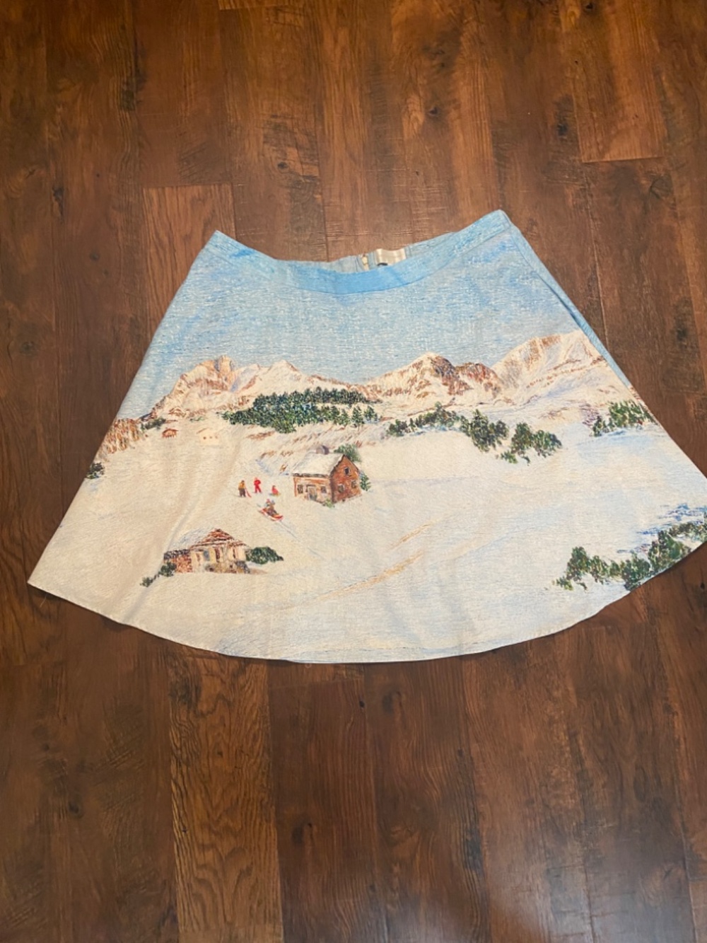 NWT Anthropologie Corey Lynn Calter Skirt Sz 3X 100%Cotton Rare Unique Feminin - Picture 7 of 16